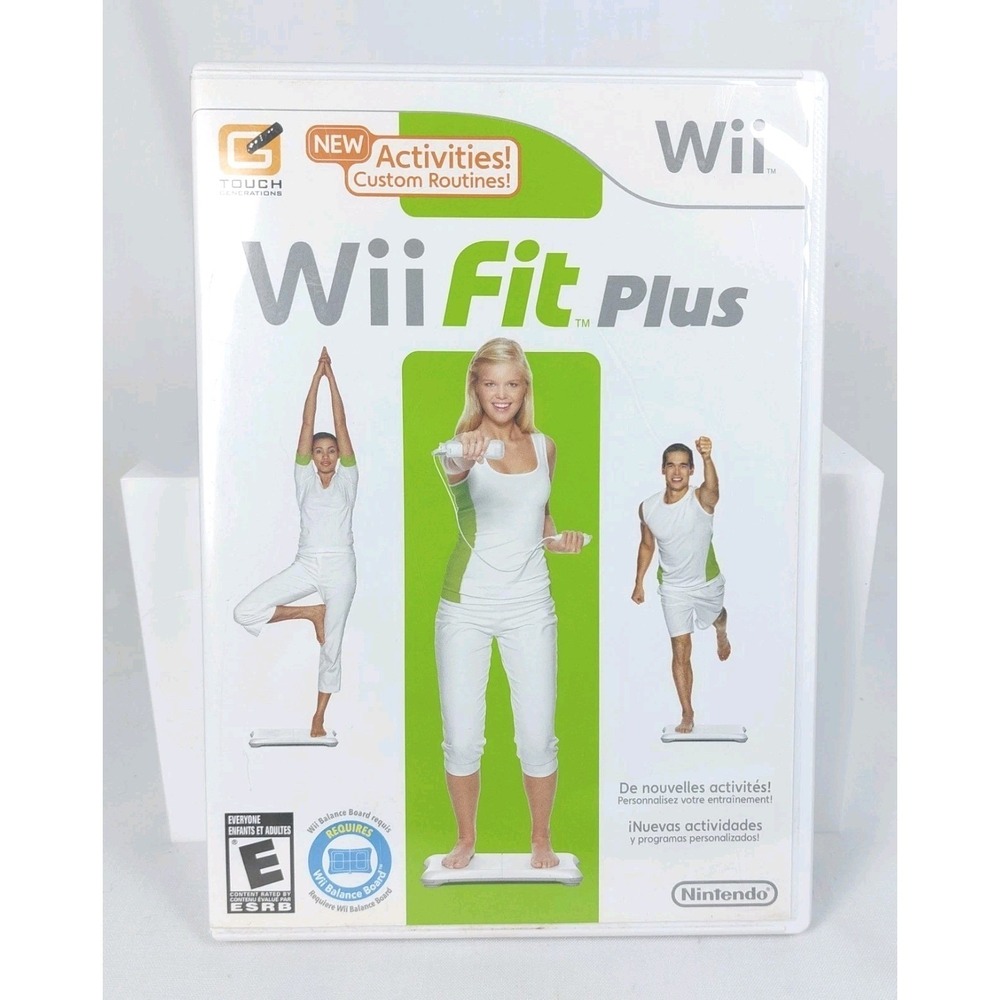 Wii Fit Plus Wii Nintendo 2007 E *Requires Balance Board Not Included